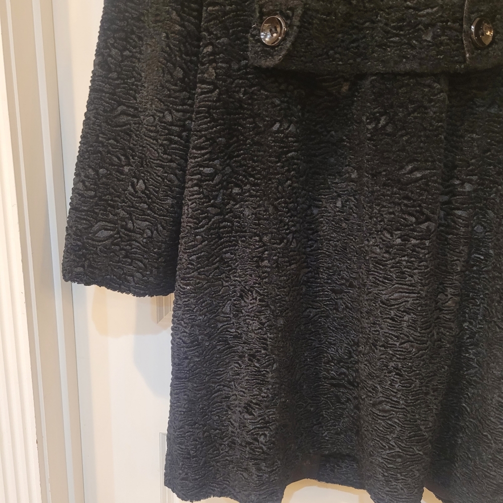 Elegant Black Women's Coat - Picture 12 of 12
